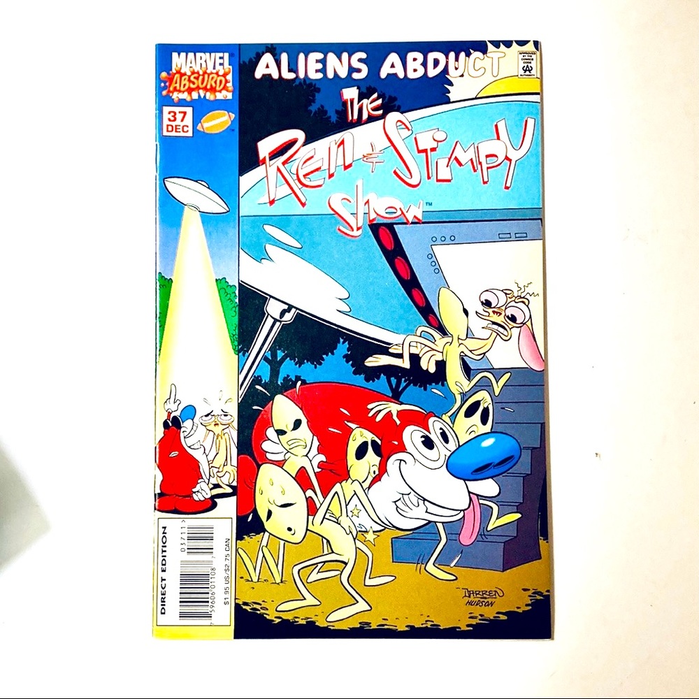#37 Marvel Comics The Ren and Stimpy Show Issue Excellent in Wrapper